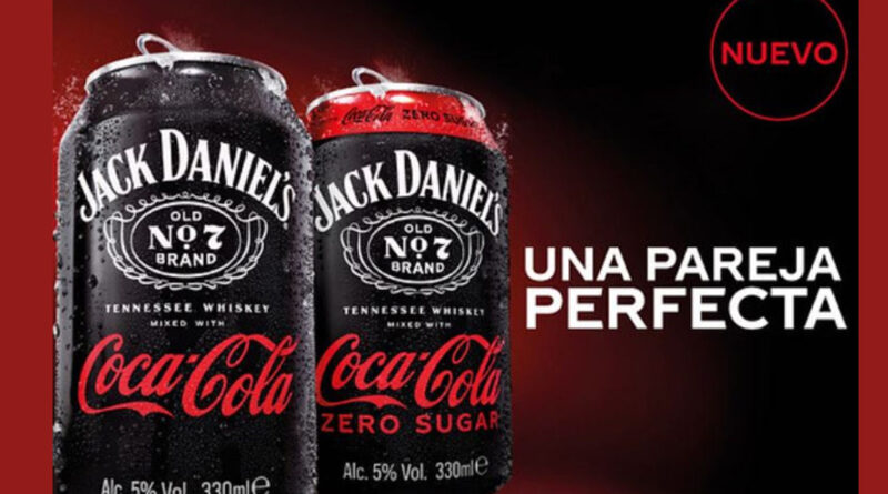 Coca-Cola desarrolla el formato alcohol 'ready to drink'