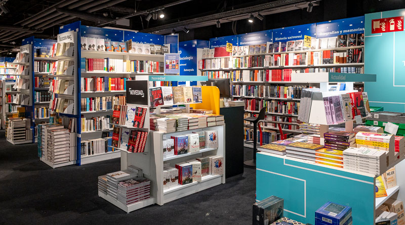 Cada género está diferenciado por colores