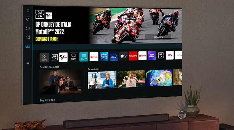 Crece el consumo de servicios AVOD en televisiones Samsung