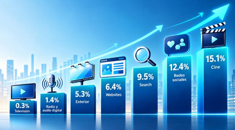 La inversión publicitaria aumentó un 4,1% hasta septiembre La inversión publicitaria aumentó un 4,1% hasta septiembre