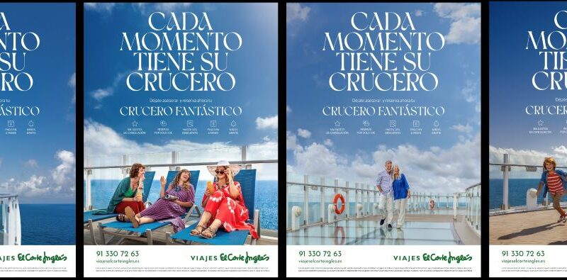 TBWA/España y Viaje El Corte Inglés lanzan conjuntamente la campaña “Crucero Fantástico 2023”