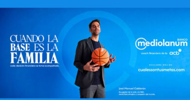 "Cuando la base es la familia", la nueva campaña de Banco Mediolanum junto a José Manuel Calderón