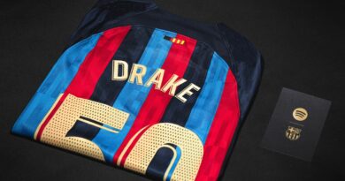 Spotify y el FC Barcelona crean una camiseta de edición limitada para celebrar el récord mundial de Drake