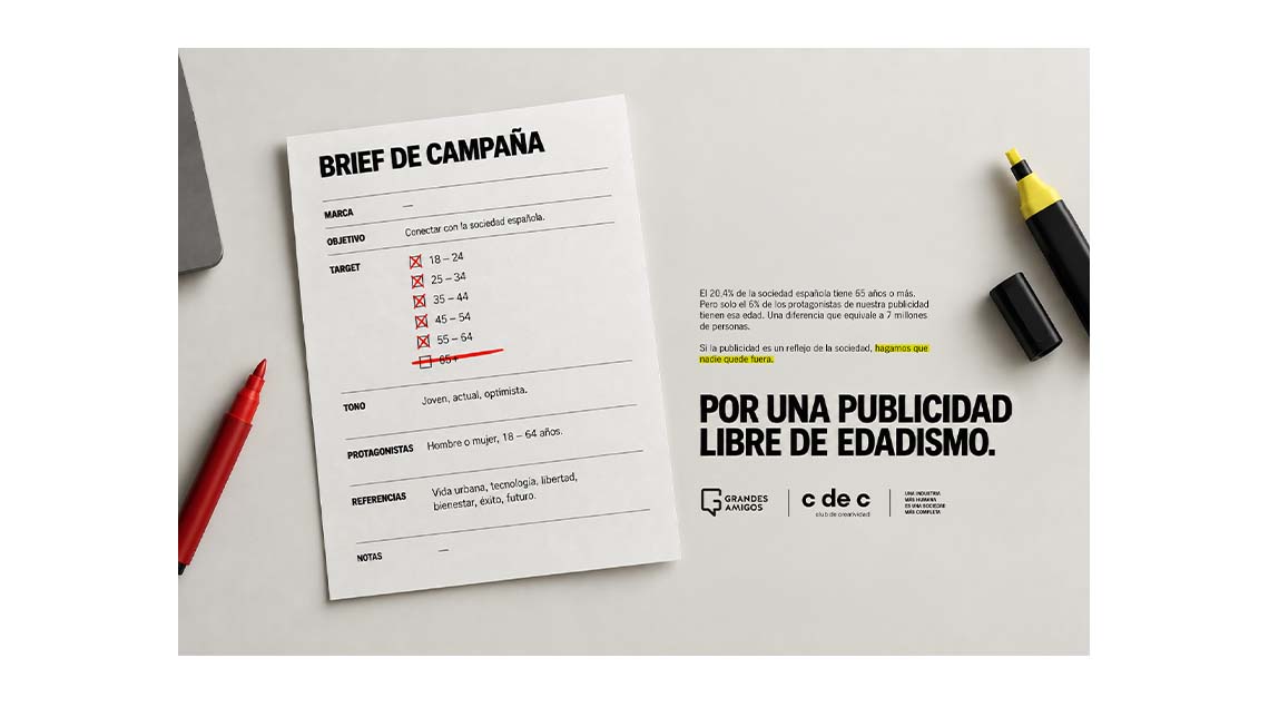Imagen de la información sobre El c de c y Grandes Amigos ponen el edadismo en la agenda creativa
