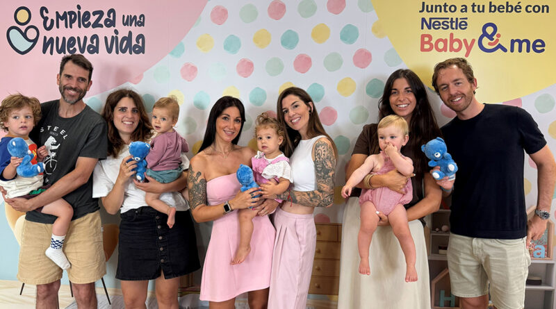 Nestlé lanza un proyecto en el que tres familias españolas primerizas compartirán sus vivencias a través de las redes sociales