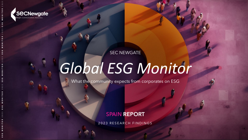 Informe Global ESG: lo que la sociedad espera de las compañías en materia ESG