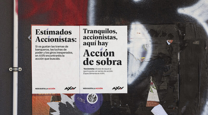 AXN ironiza sobre la OPA fallida de BBVA y Sabadell en su nueva campaña