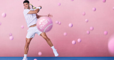 El campeón de 5 Grand Slams se une a evian para inspirar al mundo a “Vivir joven”