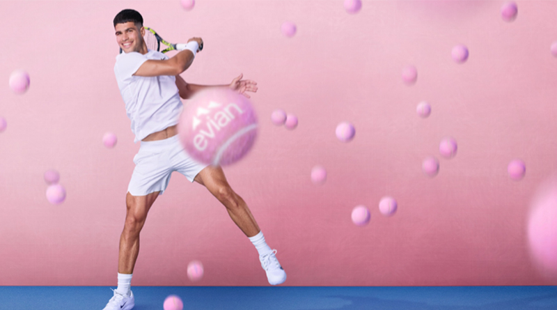 El campeón de 5 Grand Slams se une a evian para inspirar al mundo a “Vivir joven”