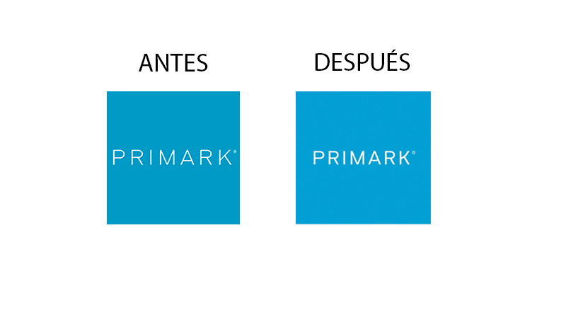 Evolución del logo de Primark