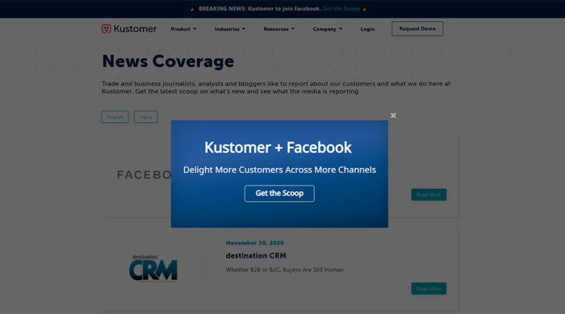 Facebook compra Kustomer, plataforma CRM omnicanal