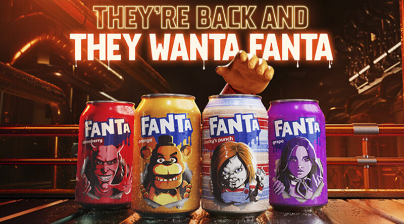 Los personajes seleccionados no solo aparecerán en piezas audiovisuales y activaciones, sino también en la Colección de Halloween de Fanta