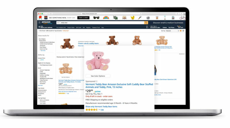 La FTC acusa a Amazon de cobrar extras ocultos a los anunciantes