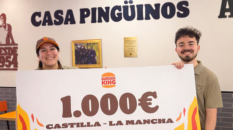 Ganador de Castilla La Mancha en la iniciativa de Burger King