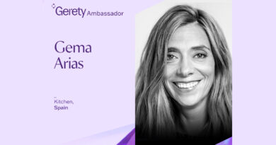 Gema Arias (Kitchen), embajadora de los premios Gerety Awards