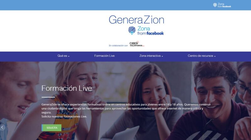 Facebook, Unicef, INCIBE e INTEF ponen en marcha la segunda edición de GeneraZión