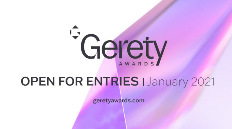 Gerety Awards presenta nueva imagen para su edición 2021