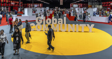 4foreverything ha intervenido en más de 25.000 metros cuadrados del congreso, destacando zonas como la global community