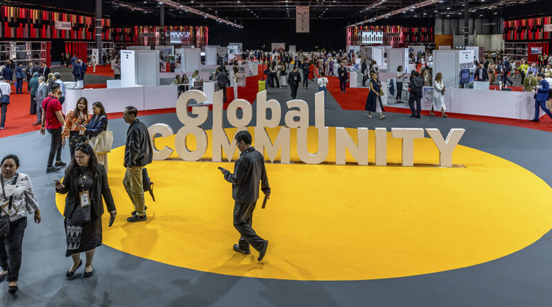 4foreverything ha intervenido en más de 25.000 metros cuadrados del congreso, destacando zonas como la global community