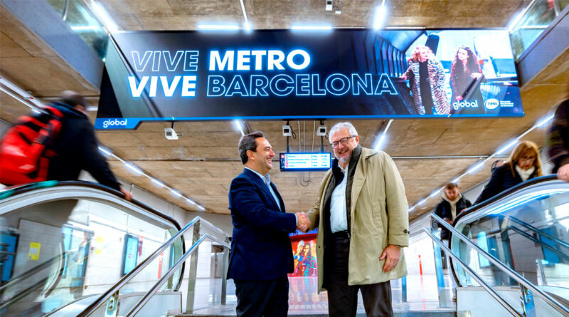 Global lanza un nuevo circuito exterior en Metro Barcelona