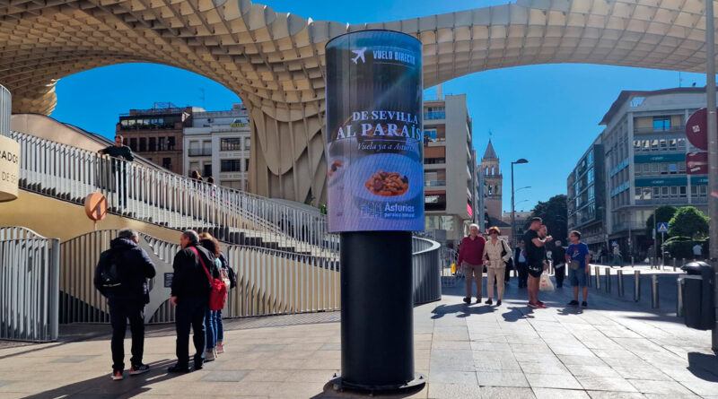 Gran Pantalla comercializa un nuevo espacio DOOH en Sevilla