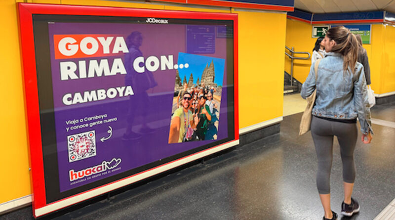 Huakai lanza una campaña callejera con humor y rimas