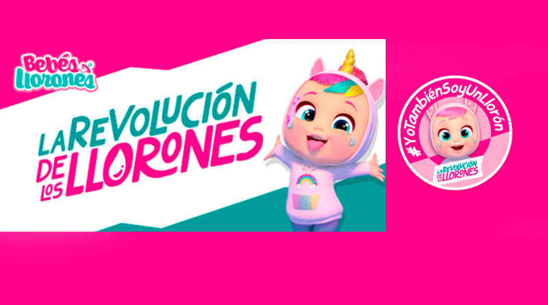 IMC Toys reivindica el papel de llorar en su nueva campaña