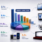 La inversión publicitaria creció un 4,7% en el primer semestre
