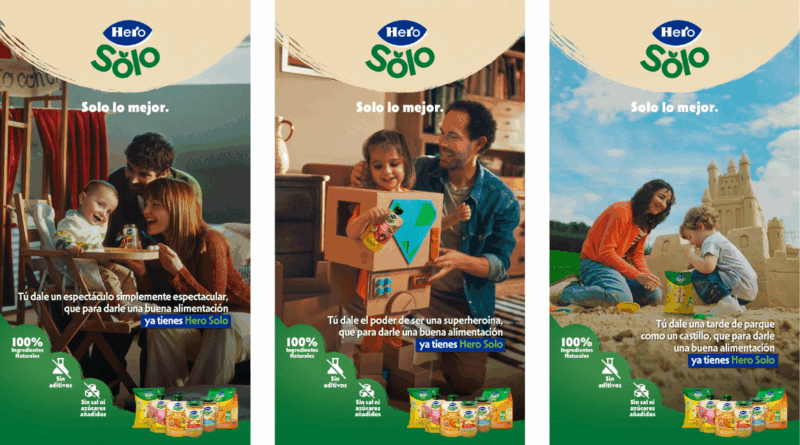 Hero confía en M+C Saatchi Spain e Initiative para relanzar su línea de nutrición infantil