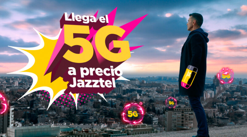 Jazztel viste a Jesús Vázquez de superhéroe para anunciar su 5G