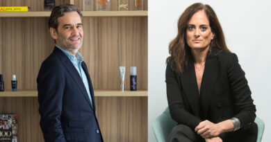 (De izq. a der.) Luc Lanel, nuevo director general de L'Oréal Luxe; y Ana Juareguizar, nueva directora general de la división de productos de consumo en España y Portugal