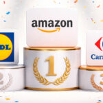 Amazon, Lidl y Carrefour, marcas con mayor cuota de atención digital Amazon, Lidl y Carrefour, marcas con mayor cuota de atención digital