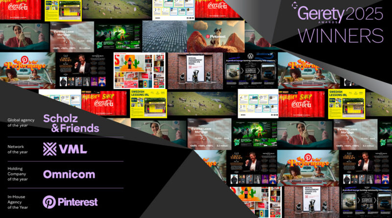 Scholz & Friends, VML y Omnicom se llevan los mayores trofeos de Gerety Awards 2025