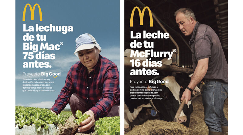 McDonald’s apoya al campo español en su nueva campaña 
