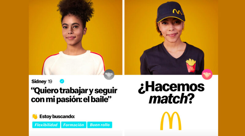 McDonald’s lanza ‘¿Hacemos match?’ para atraer empleados