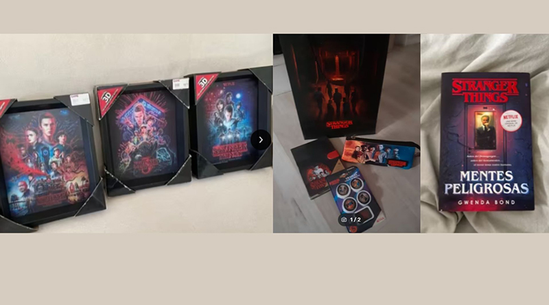 Los productos más demandados de 'Stranger Things', serie que finalizará con esta quinta temporada