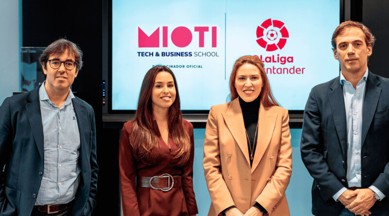 La escuela de negocios MIOTI, nuevo patrocinador de eLaLiga Santander