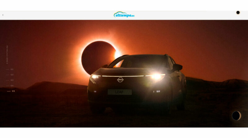 Nissan integra el eclipse en la creatividad para presentar su nuevo Nissan Leaf