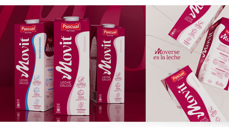 La leche de calcio se reinventó bajo el nombre Pascual Movit