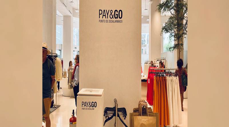Punto Pay & Go en Zara de Plaza de España