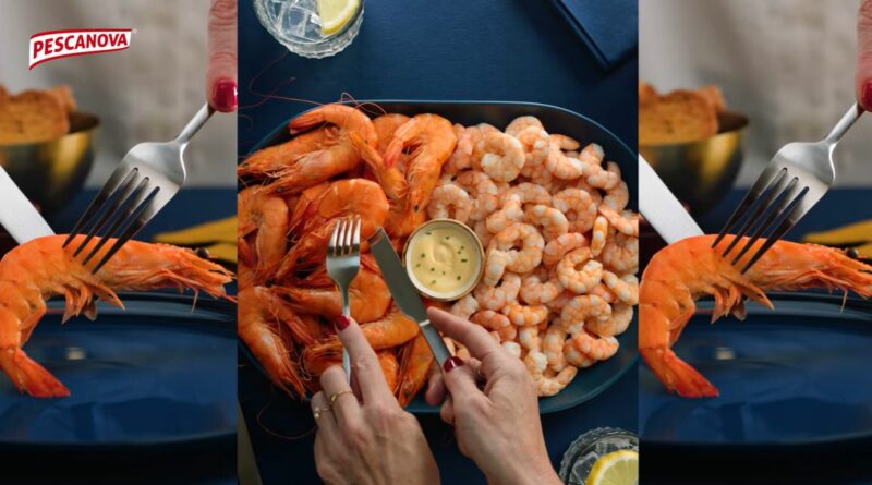 El langostino protagoniza la campaña de Navidad de Pescanova
