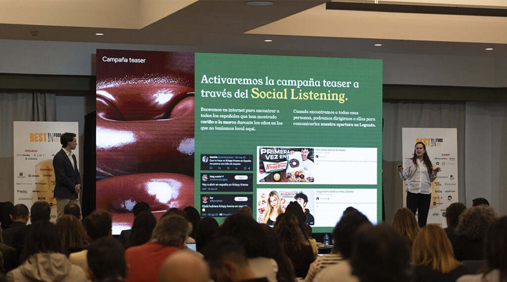 Abel Sánchez Hermosilla y Corina Alexandra Pop, EMEA brands, agencies & sustainability Innovation de HP y EMEA creative services lead de HP