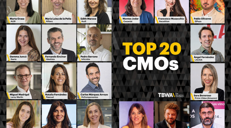 TOP 20 CMOs 2026 – IPMARK TOP 20 CMOs 2026 – IPMARK