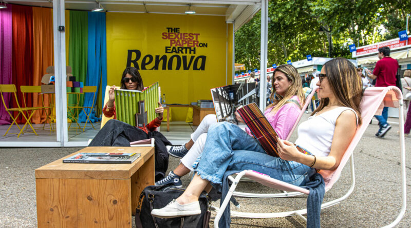 Renova recuerda su ‘papel’ en la Feria del Libro de Madrid