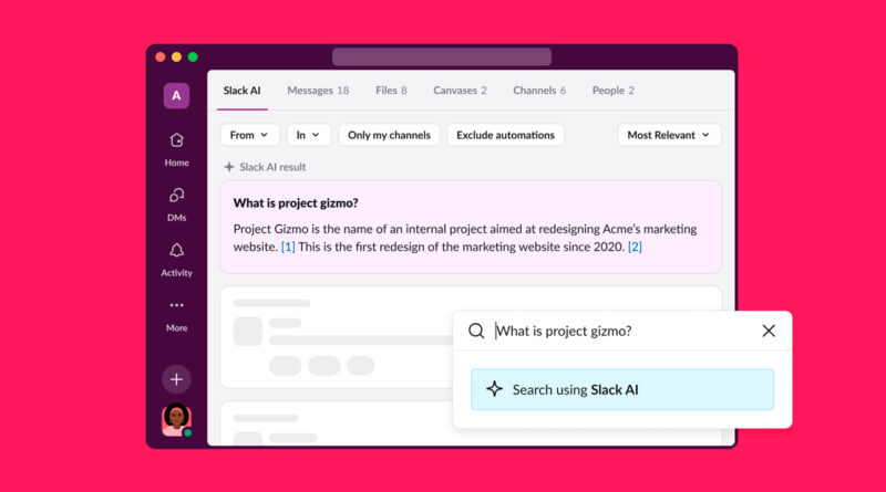 Salesforce lanza Slack IA para facilitar la gestión de información