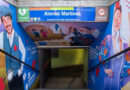 Sanitas Dental viste de chulapas seis estaciones de metro por San Isidro