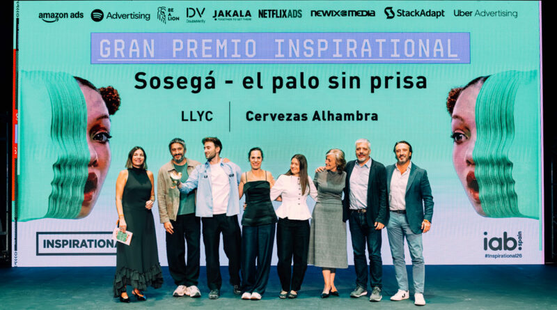 ‘Sosegá – el palo sin prisa’, Gran Premio Inspirational 2026 ‘Sosegá – el palo sin prisa’, Gran Premio Inspirational 2026