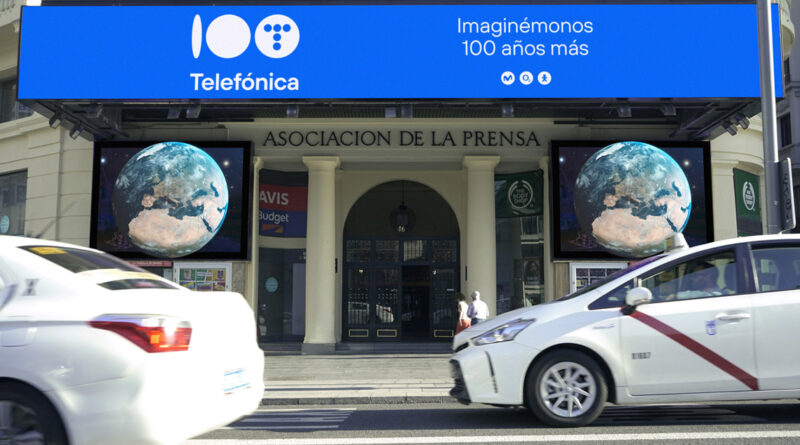 Telefónica, primer anunciante en lanzar programática DOOH en Palacio de la Prensa