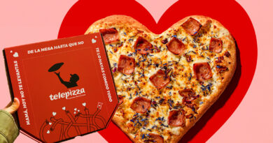 pizza en forma corazón