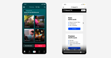 TikTok lanza nuevos formatos publicitarios para estudios y plataformas OTT